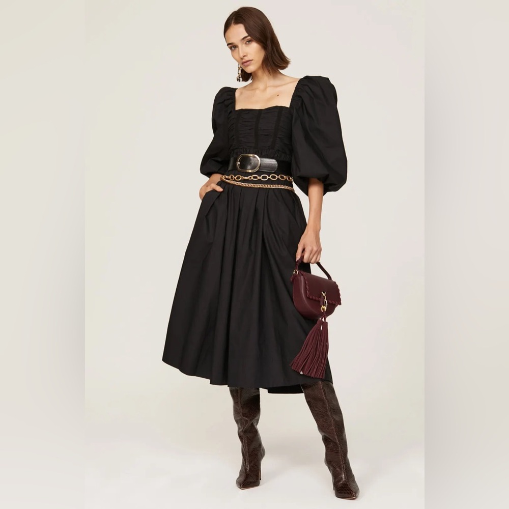 Ulla Johnson Leilani Puff Sleeve Dress